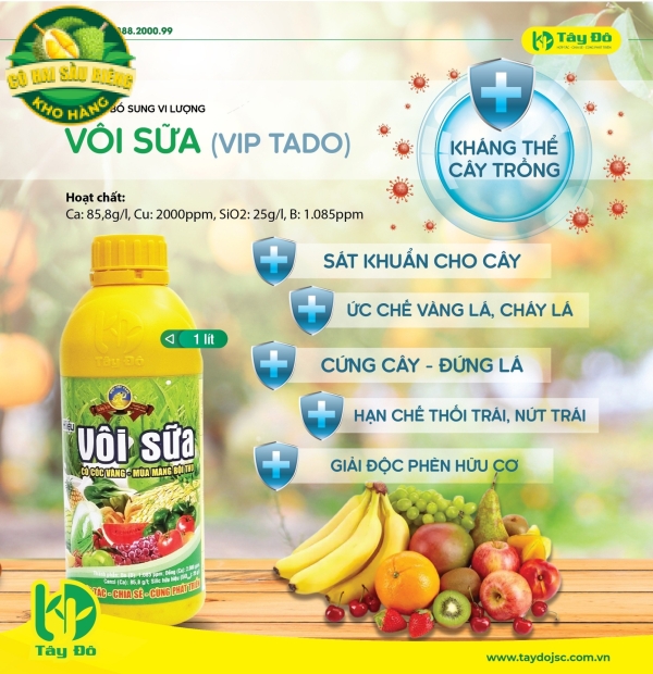  VIPTADO (VÔI SỮA)