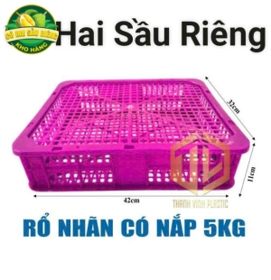 Rổ Nhãn Có Nắp 5KG