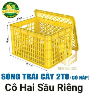 Sóng Trái Cây 2T8 (Có Nắp)