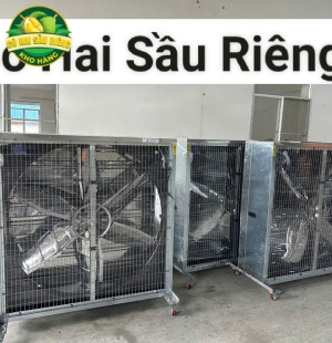 Quạt Vuông Chân Bánh Xe Full Phụ Kiện (Hàng Sẵn Kho 220V - 380V)